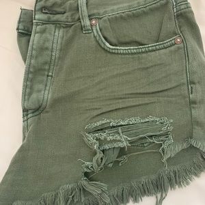 Brand new Free People green shorts!